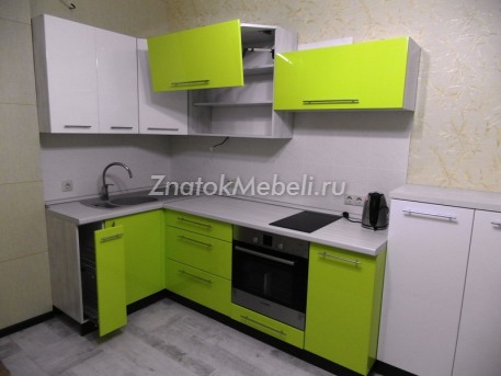 Кухня "Лайм и глянец" с фото и ценой - Фотография 1