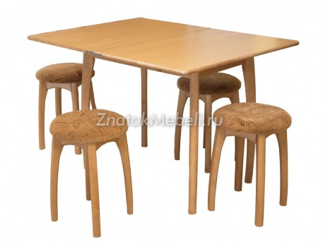 Стол обеденный раскладной "Бочонок" с фото и ценой - Фотография 1