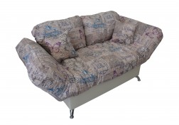 Диван-кушетка с анатомическими ламелями 