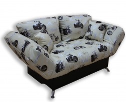 Диван-кушетка с анатомическими ламелями 