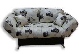 Диван-кушетка с анатомическими ламелями 