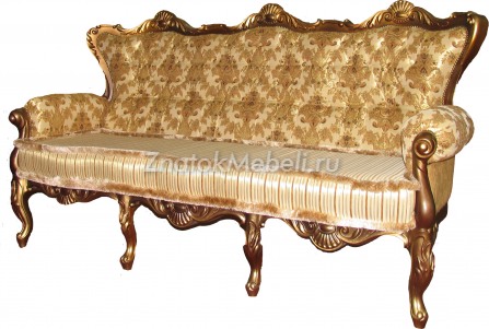 Диван "Юнна-Феникс" в золоте с фото и ценой - Фотография 1