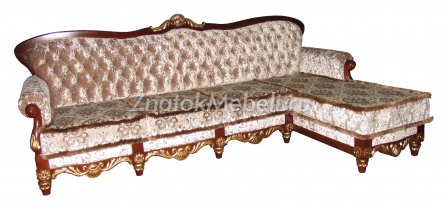 Диван-кровать "Клеопатра" с оттоманкой с фото и ценой - Фотография 1