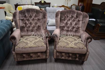 Кресло "Юнна-Вольтер" (вольтеровское кресло с ушами) с фото и ценой - Фотография 3