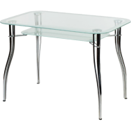 Стол кухонный стеклянный Византия 1100*700 купить в каталоге - Иконка 1