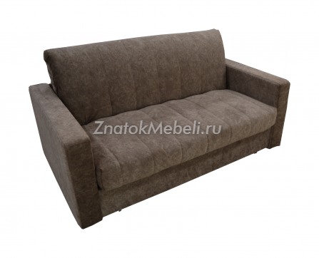 Диван-кровать "Аккордеон-140" ППУ коричневый с фото и ценой - Фотография 1