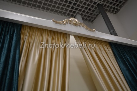 Двуспальная кровать "Юнна-Император" с мягким изголовьем и стразами с фото и ценой - Фотография 6