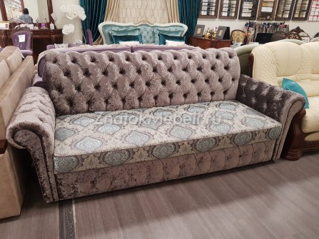 Диван-кровать "Юнна-Фортуна" с каретной стяжкой с фото и ценой - Фотография 3