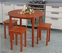 Стол раздвижной с круглой крышкой купить в каталоге - Иконка 1