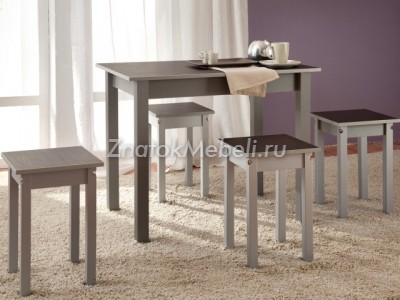 Стол обеденный раскладной и нераскладной  прямая нога с фото и ценой - Фотография 1