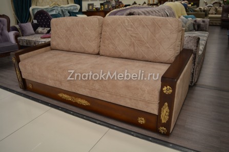 Диван-кровать "Юнна-Рамзес-2" с деревянными подлокотниками с фото и ценой - Фотография 2
