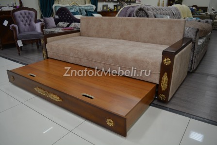 Диван-кровать "Юнна-Рамзес-2" с деревянными подлокотниками с фото и ценой - Фотография 7