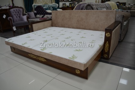 Диван-кровать "Юнна-Рамзес-2" с деревянными подлокотниками с фото и ценой - Фотография 8