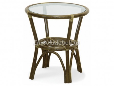 Стеклянный журнальный столик "Bahama" Бахама ротанг №4 с фото и ценой - Фотография 2