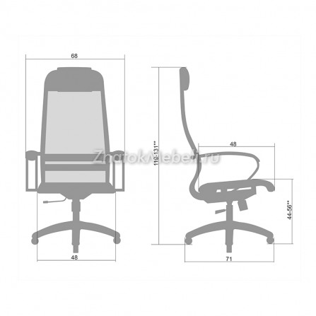 Кресло для персонала SU-1-BK Комплект 15 с фото и ценой - Фотография 2