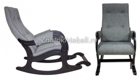 Кресло-качалка "Модель 707" со складной подножкой с фото и ценой - Фотография 1