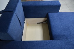 Кресло-кровать с пуфом 