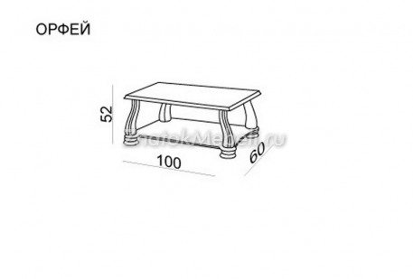 Журнальный столик "Орфей" с фото и ценой - Фотография 3