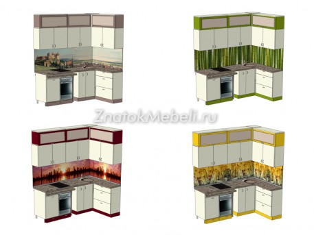 Кухня "Техно-платина / Желтая река" с фото и ценой - Фотография 15