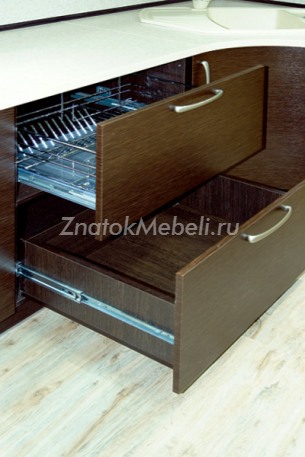 Кухонный гарнитур "Венге-золото / Шампань" с фото и ценой - Фотография 9