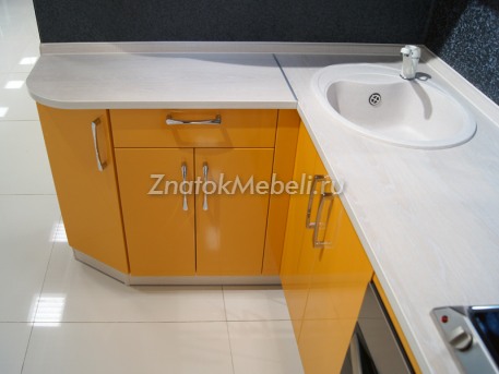 Кухонный гарнитур "Папайя (орхидеи)" с фото и ценой - Фотография 4