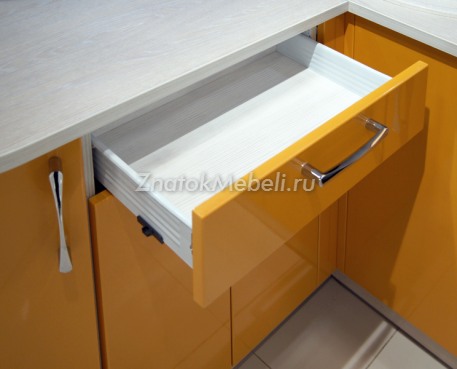 Кухонный гарнитур "Папайя (орхидеи)" с фото и ценой - Фотография 6