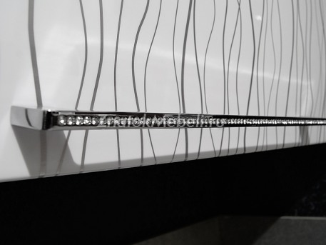 Кухня "Гламур / Серебряная волна" с фото и ценой - Фотография 4