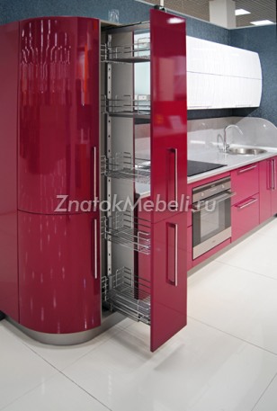 Кухня "Гламур / Серебряная волна" с фото и ценой - Фотография 10