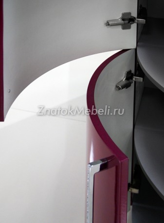 Кухня "Гламур / Серебряная волна" с фото и ценой - Фотография 11