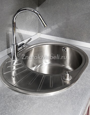 Кухня "Гламур / Серебряная волна" с фото и ценой - Фотография 13