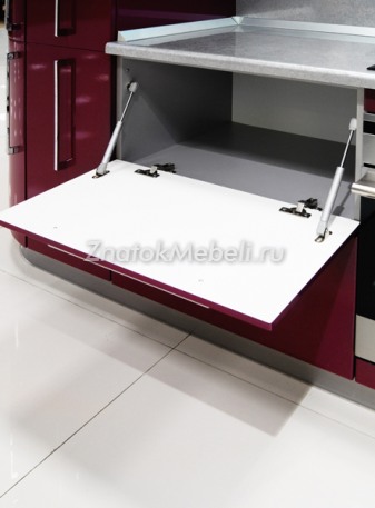 Кухня "Гламур / Серебряная волна" с фото и ценой - Фотография 15