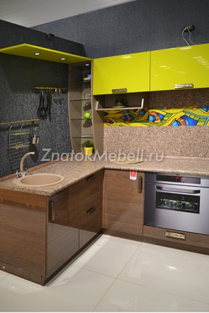 Кухонный гарнитур "Дуб Олоросо / Олива" с фото и ценой - Фотография 2